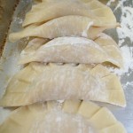 Presto potstickers! With this handy-dandy gadget, any six-year old can make dumplings.