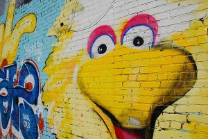 Big Bird mural, in Atlanta Image Credit: Six Two Point of View, Flickr