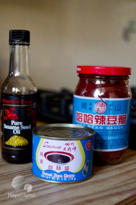 Zha Jiang Mien ingredients