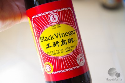 black vinegar - HapaMama
