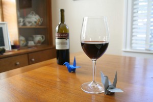 wine and cranes