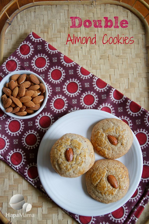 Chinese Double Almond Cookies