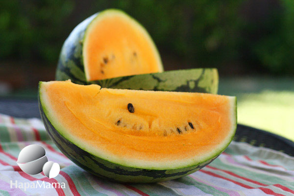 yellow watermelon