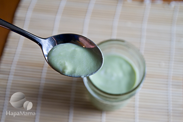 matcha green tea yogurt