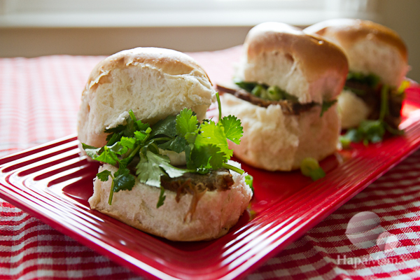 Taiwanese Beef Sandwiches