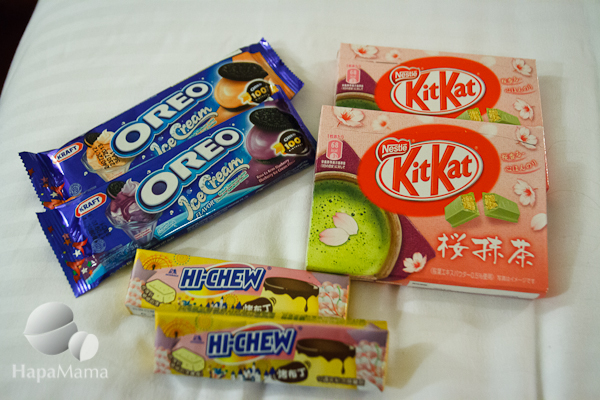 Asian snacks