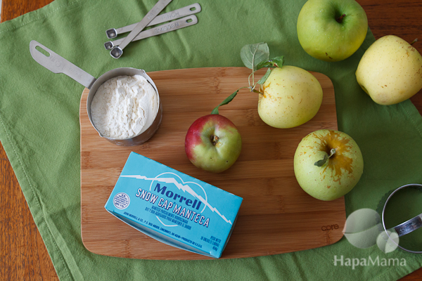 Apple Pie ingredients