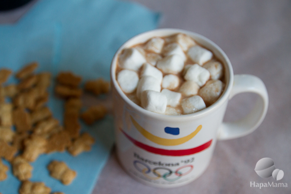 Coconut Hot Chocolate HapaMama