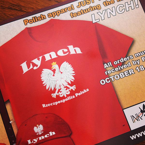 Polish Lynch shirt