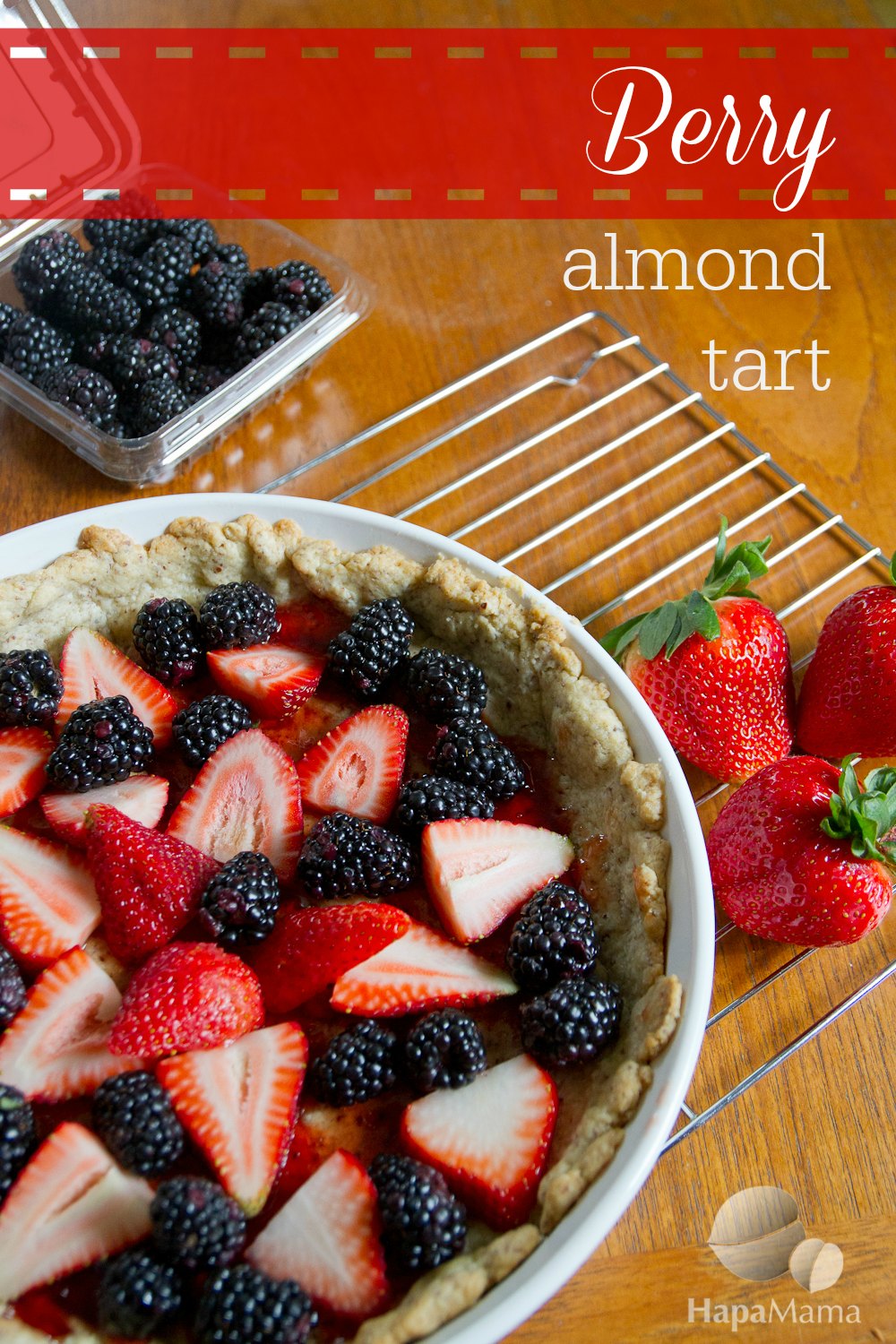 Berry Almond Tart