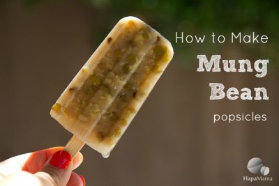Mung Bean Popsicles - HapaMama