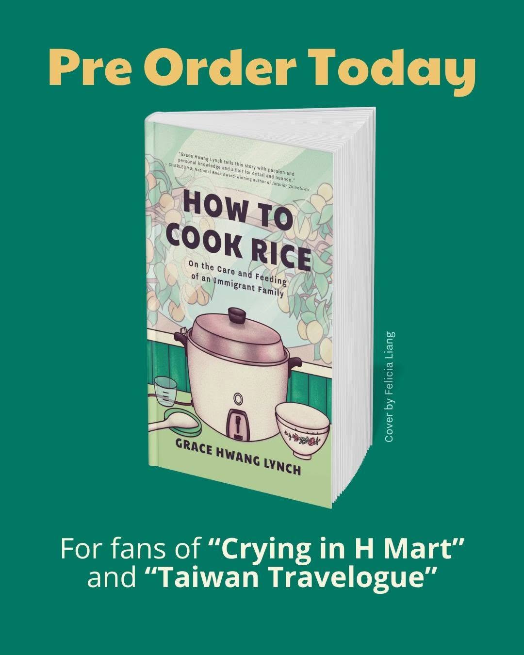 how to cook rice book pre order